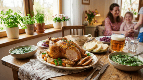 Šťavnaté, křupavé a připravené za hodinu: nejoblíbenější rodinný nedělní oběd